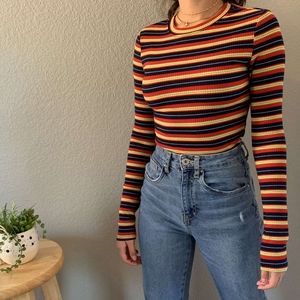 Ribbed longsleeve shirt